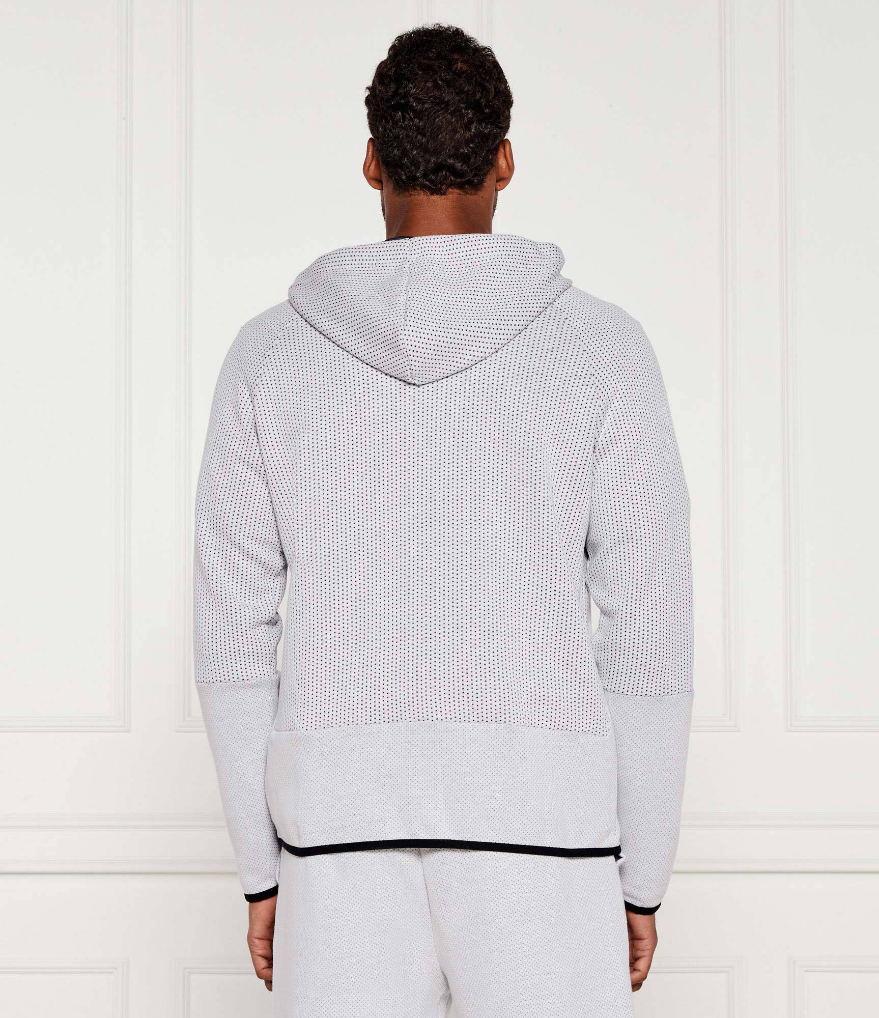 Hugo Boss Sweatshirt Fz Hoodie - White 50543130-100-2