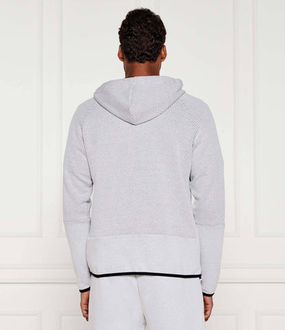Hugo Boss Sweatshirt Fz Hoodie - White 50543130-100-2