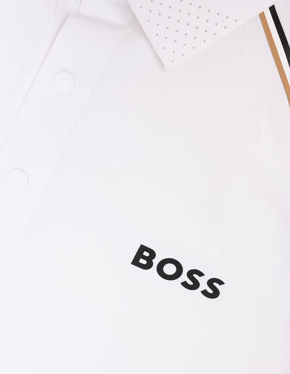 Hugo Boss BOSS Patteo TOC Golf Polo Shirt - White 505433331003