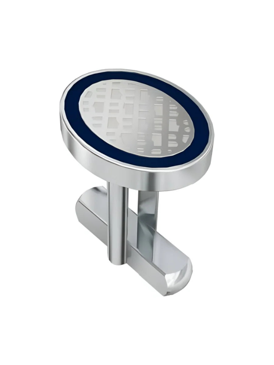 Hugo Boss Boss Cufflink - B-ovalmono - Navy 50544116-410