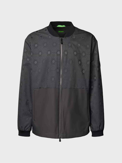 Hugo Boss Water-repellent Bomber Jacket - Dark Grey 505471810274