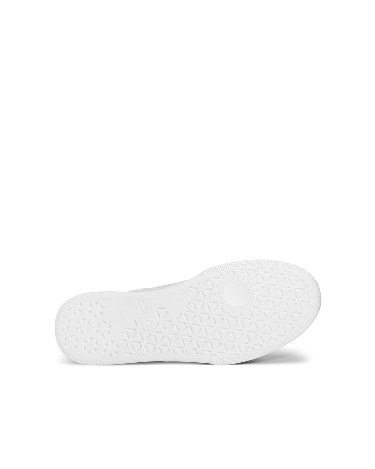 Ecco Street Court Leather Trainers - White 539814-52292-s_eCom