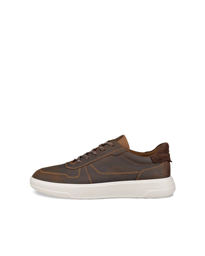 Ecco Move Nubuck Trainers - Brown 551624-51764-o_eCom