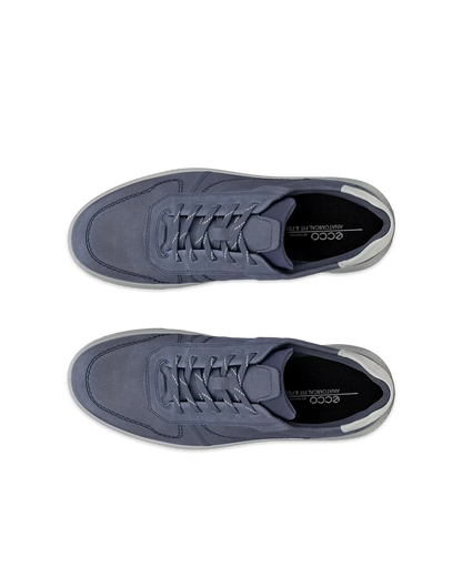 Ecco Move M Men's Nubuck Shoe - Blue 551624-59120-top_left_pair_eCom