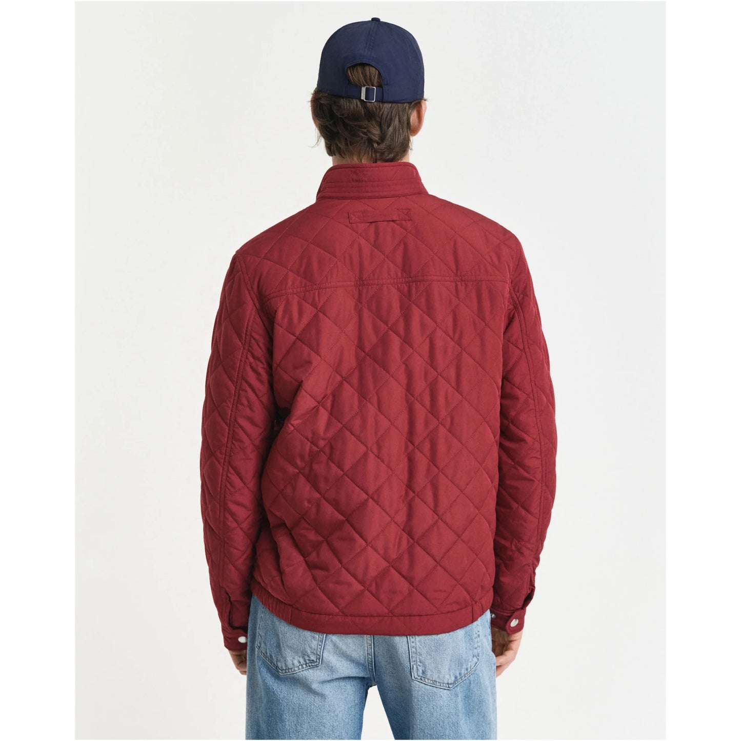 Gant Quilted Windcheater Jacket - Plumped Red 70063406042
