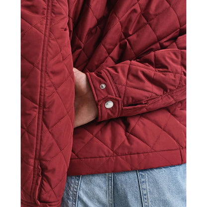 Gant Quilted Windcheater Jacket - Plumped Red 70063406045