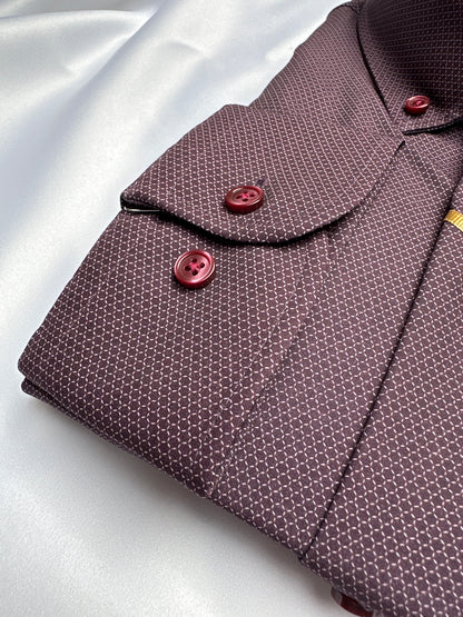 6th Sense Design performance shirt in purple at Ryle Menswear, Tralee