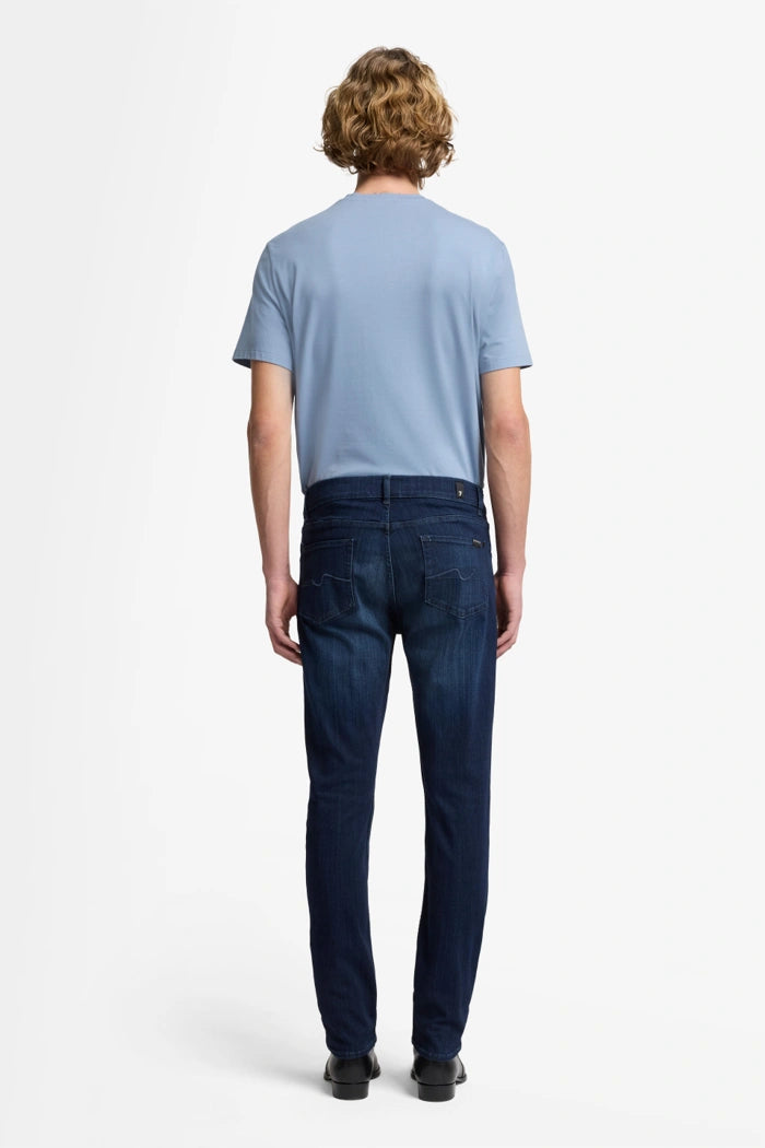 7 for All Mankind Slimmy Tapered Luxe Performance Plus - Deep Blue 7T033A23-DBU_5