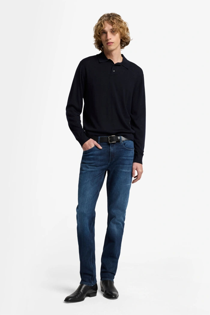 7 for All Mankind Slimmy Luxe Performance - Dark Blue 7T511R46-XDB_2