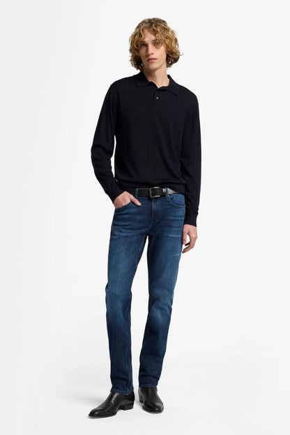 7 for All Mankind Slimmy Luxe Performance - Dark Blue 7T511R46-XDB_2