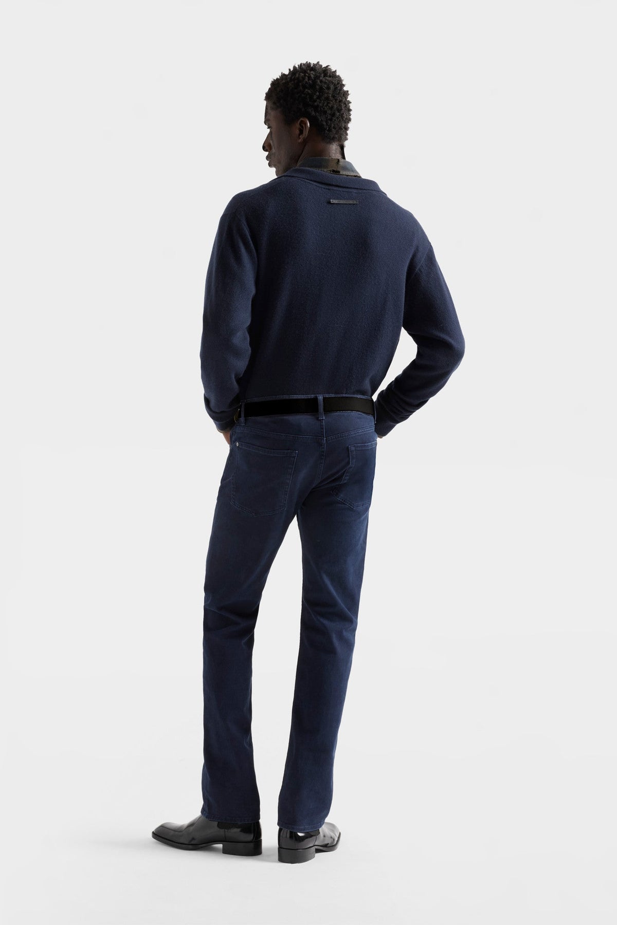7 For All Mankind The Straight Jeans - Dusk Smoke 7TE70H24_3U0_5