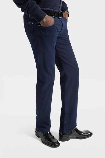 7 For All Mankind The Straight Jeans - Dusk Smoke 7TE70H24_3U0_6