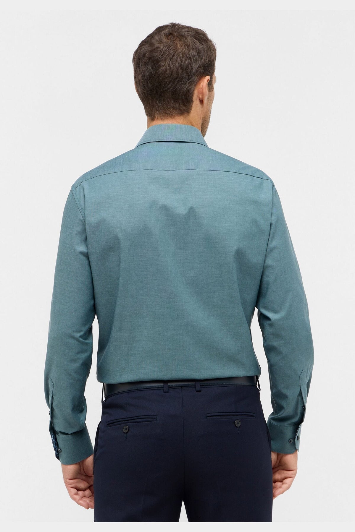 Eterna Modern Fit Oxford Shirt - Green 8134-X15K-22_4_1600