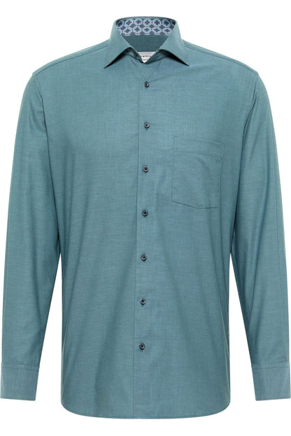 Eterna Modern Fit Oxford Shirt - Green 8134-X15K-22_5_1600