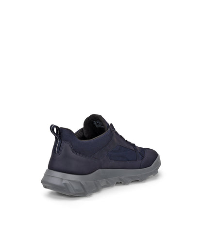 Ecco MX Waterproof Nubuck Outdoor Shoes - Blue 820324-51117-b_eCom