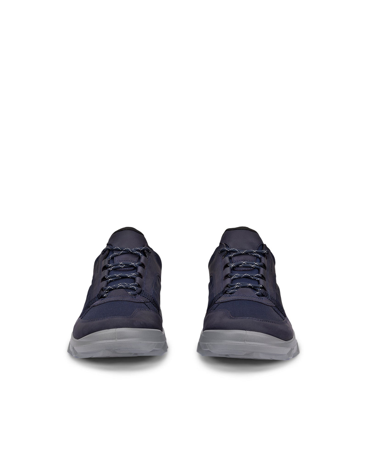 Ecco MX Waterproof Nubuck Outdoor Shoes - Blue 820324-51117-front_pair_eCom