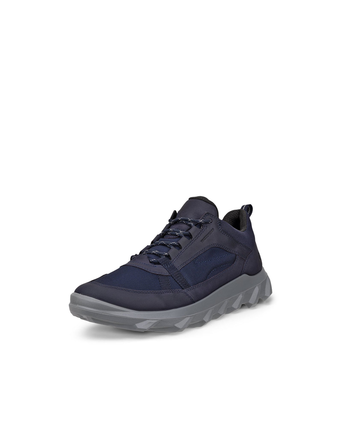 Ecco MX Waterproof Nubuck Outdoor Shoes - Blue 820324-51117-m_eCom