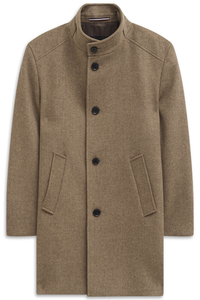 Bugatti Mens Wool Coat 821400 84201 - Taupe 8214008420160-60
