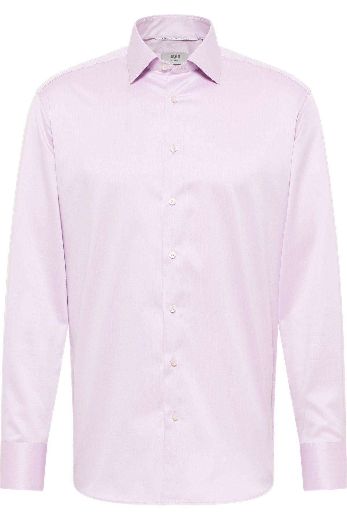 Eterna 1863 Modern Fit Twill Shirt - Lilac 8224-X687-92_5_1600