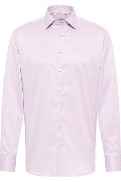 Eterna 1863 Modern Fit Twill Shirt - Lilac 8224-X687-92_5_1600