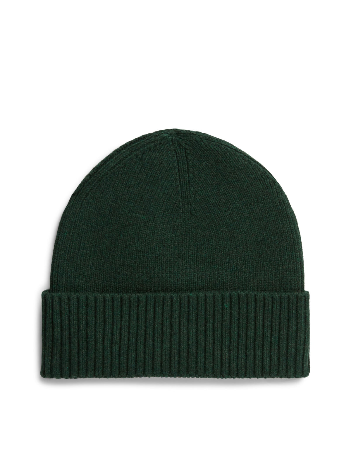 Tommy Hilfiger Flag Beanie with Cashmere - Majestic Emerald AM0AM12796_L6L_alternate1_ay