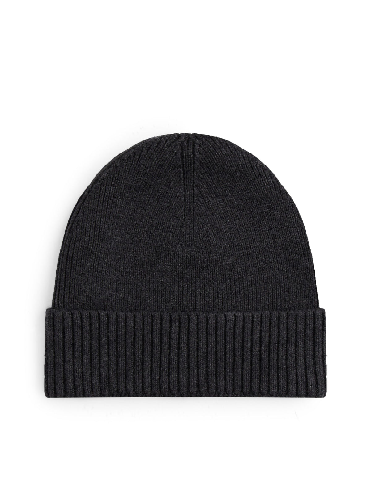 Tommy Hilfiger Flag Beanie with Cashmere - Charcoal Grey AM0AM12796_PA7_alternate1_ay