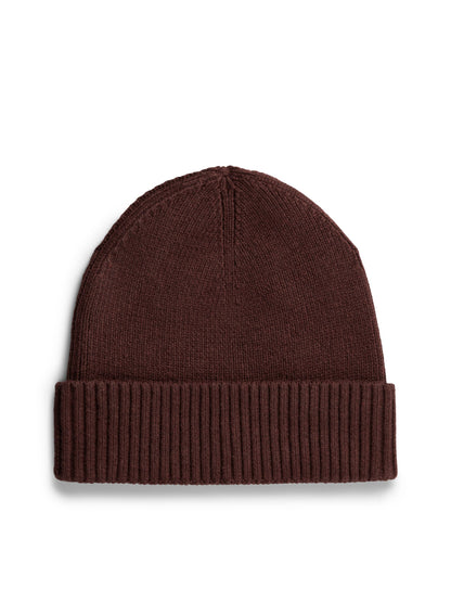 Tommy Hilfiger Flag Beanie with Cashmere - Wine AM0AM12796_XIU_alternate1_ay