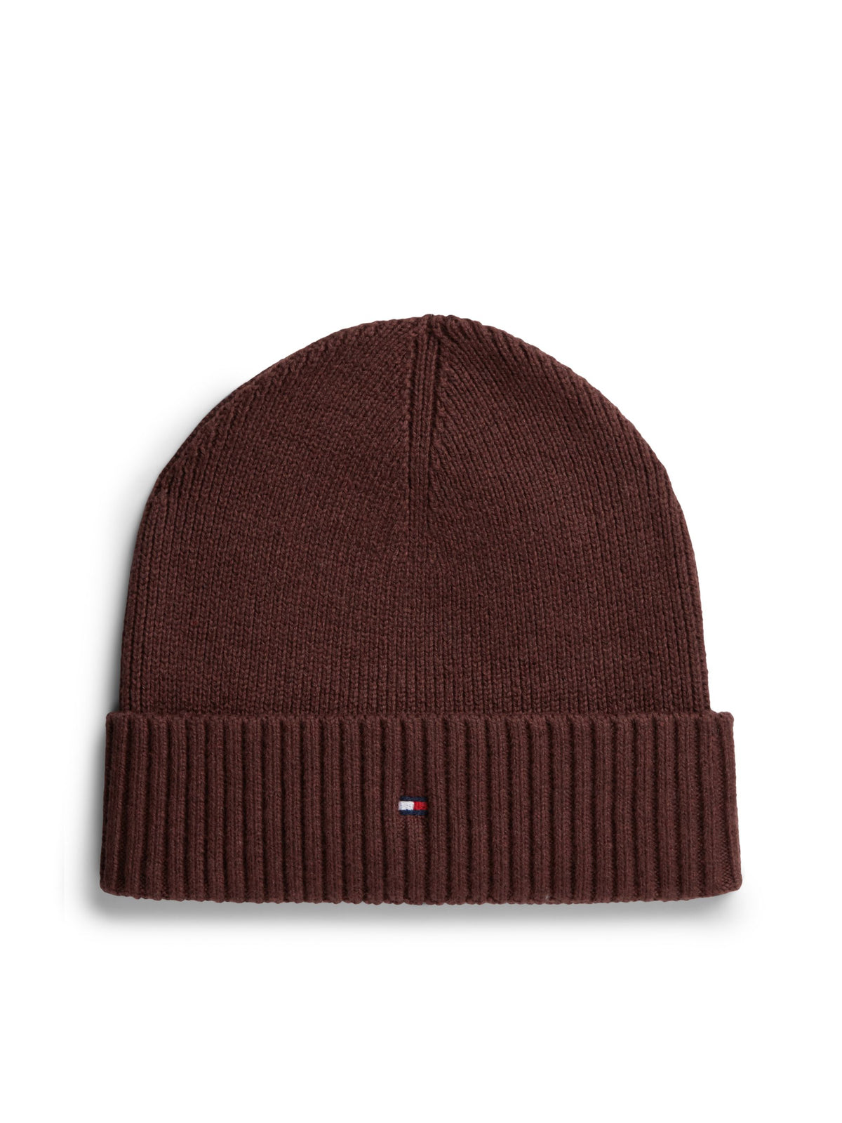Tommy Hilfiger Flag Beanie with Cashmere - Wine AM0AM12796_XIU_main_ay