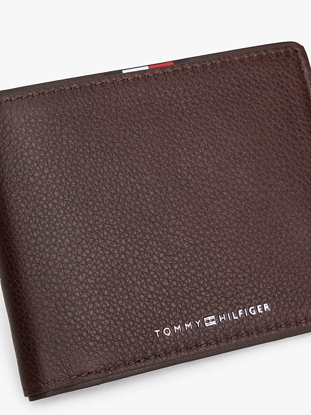Tommy Hilfiger Corporate Leather Card And Coin Wallet - Coffee Bean AM0AM13740_GB6_alternate2