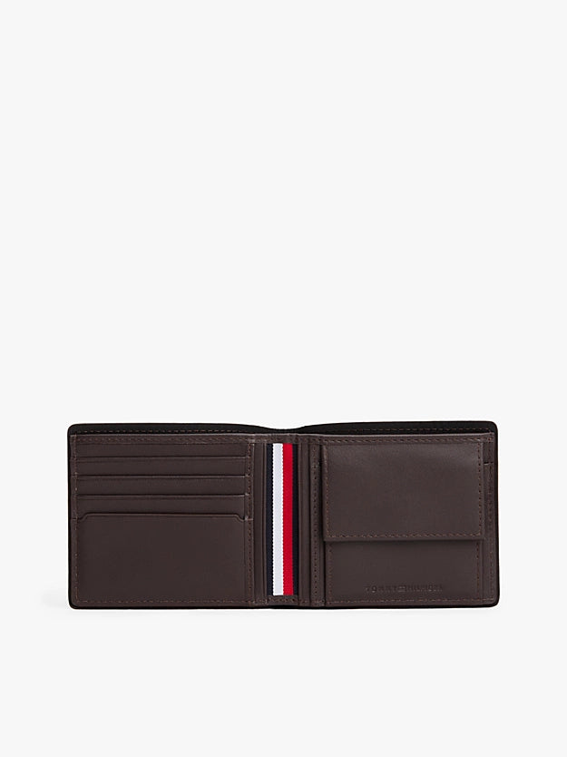Tommy Hilfiger Corporate Leather Card And Coin Wallet - Coffee Bean AM0AM13740_GB6_alternate3