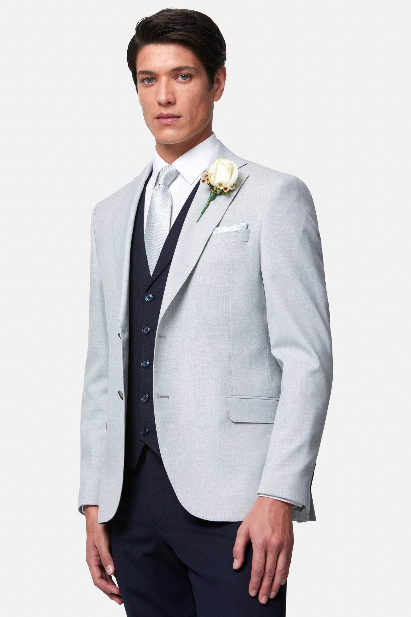 Albert Silver JKT - Austin Notch WC AlbertSilverJKT_AustinNavyNotch_0045