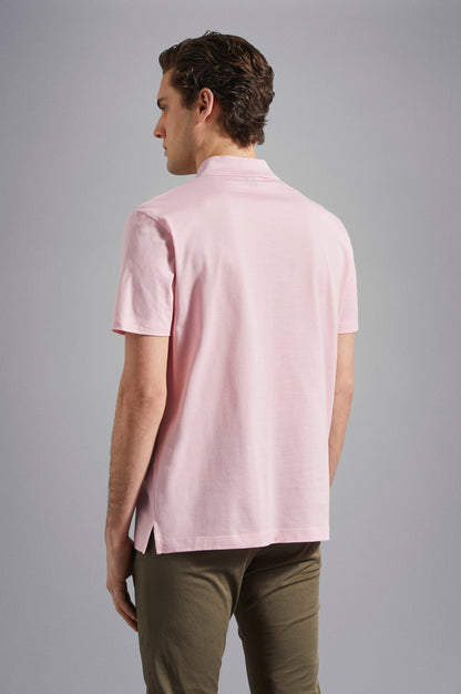 Paul & Shark Cotton Piqué Polo Shirt C0P1013 - Pink C0P1013-113-ab-v