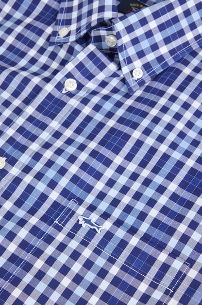 Paul & Shark Regular fit Cotton shirt - Blue Cobalt C0P3009-170-d-v