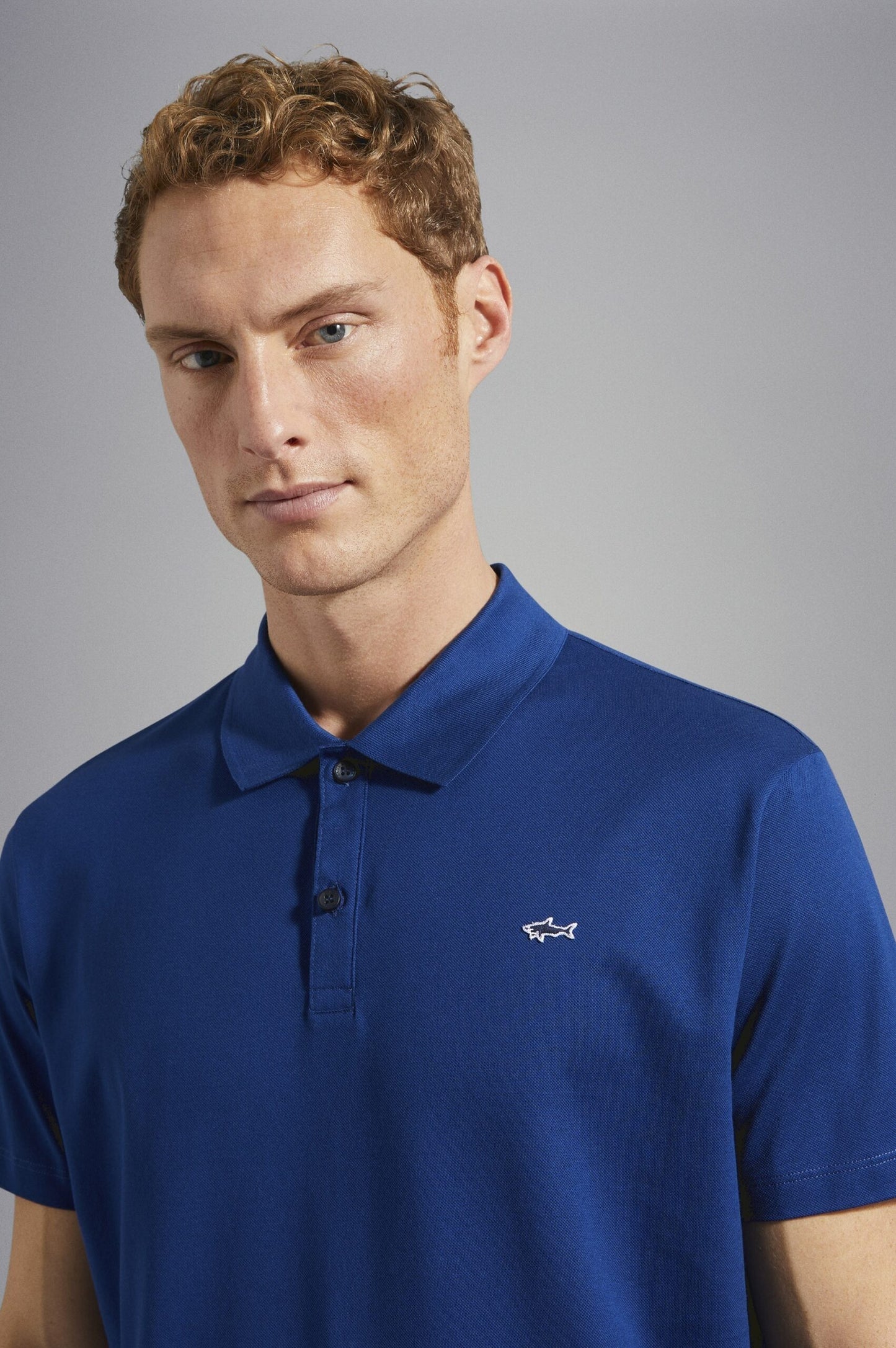 Paul & Shark Blue Polo Shirt C0P1013 - Dark Blue C0p10133421