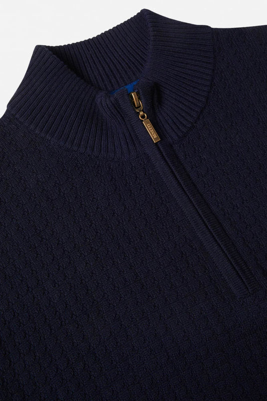 Benetti Ellis Qtr Zip - Navy Ellis_Navy_02