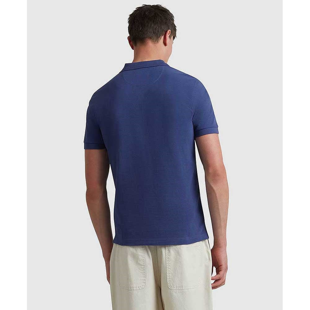 Farah Blanes Organic Cotton Polo Shirt - Sigil Blue F4ksb0684153