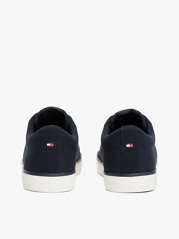 Tommy Hilfiger Logo Patch Trainers - Navy Blue FM0FM05396_DW5_alternate3