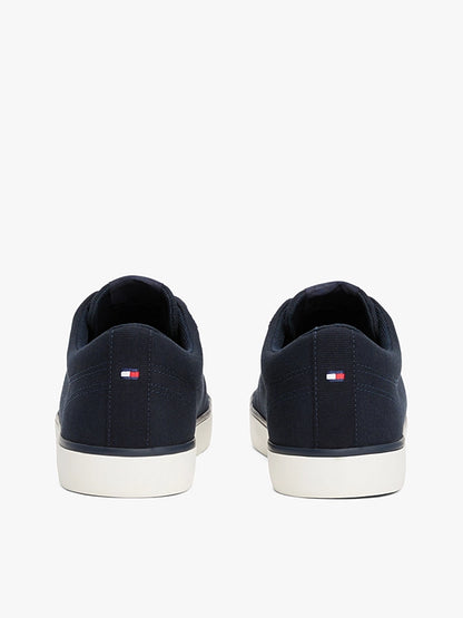 Tommy Hilfiger Logo Patch Trainers - Navy Blue FM0FM05396_DW5_alternate3