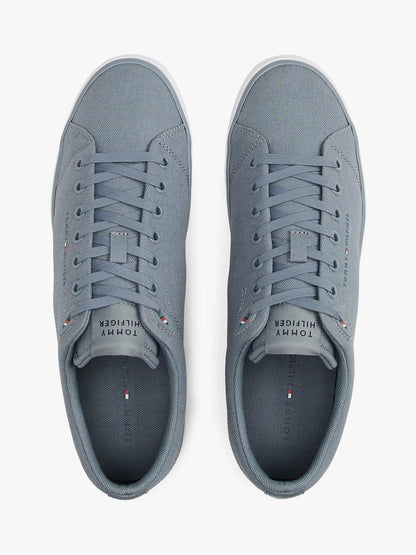 Tommy Hilfiger Logo Patch Trainers - Overcast Grey FM0FM05396_PN6_alternate2