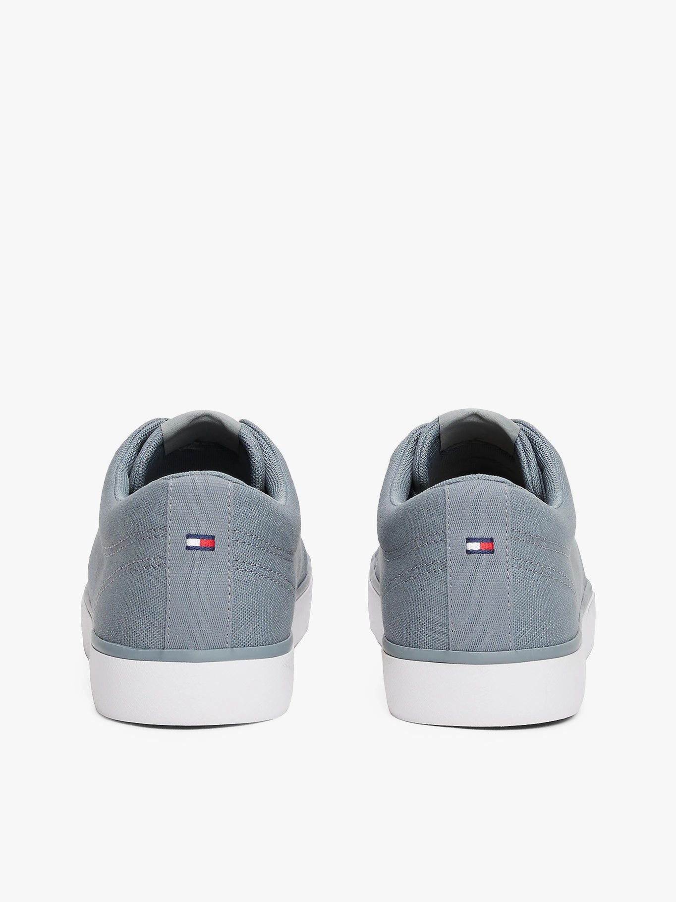 Tommy Hilfiger Logo Patch Trainers - Overcast Grey FM0FM05396_PN6_alternate3