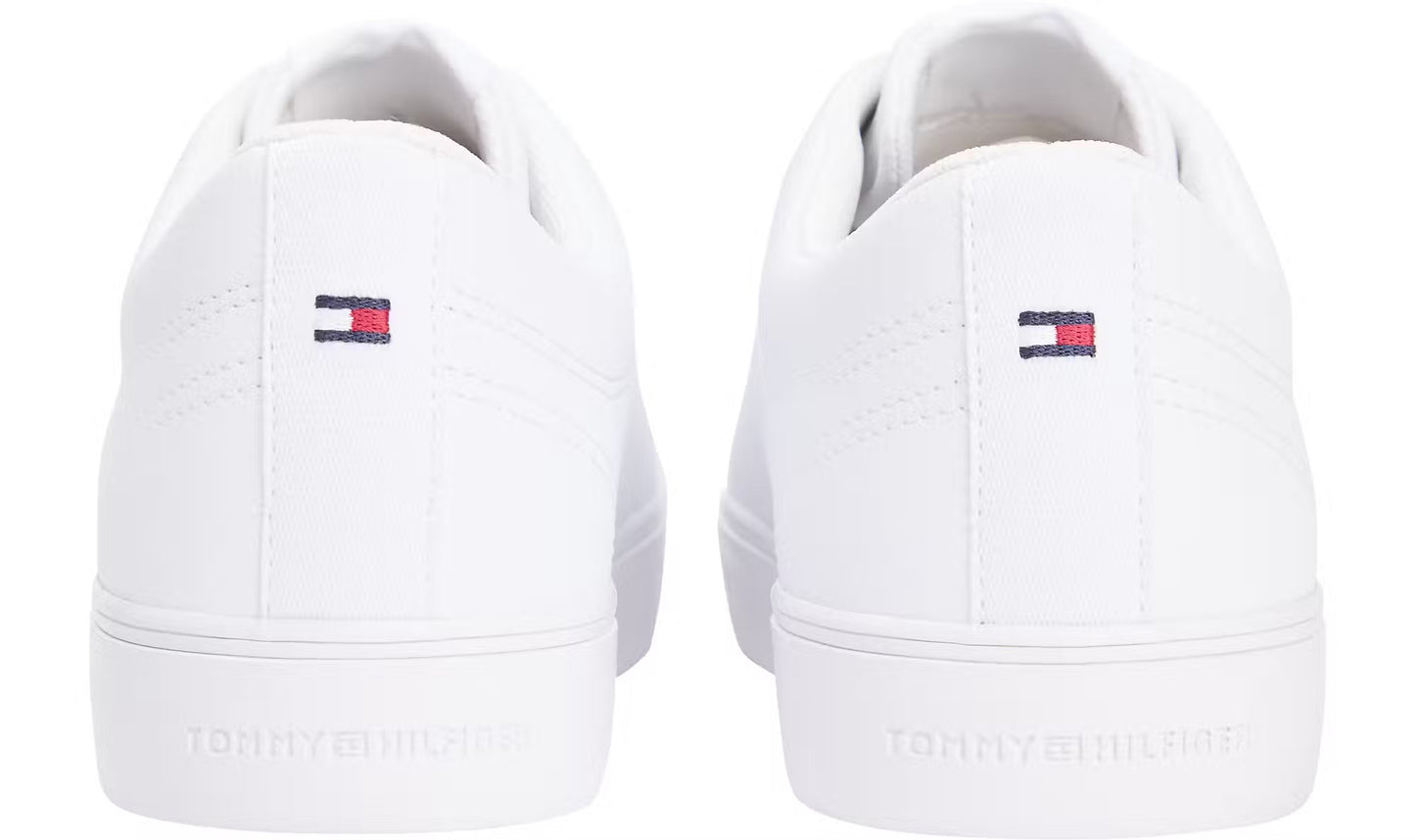 Tommy Hilfiger Th Hi Vulc Core Low Lth Ii Ess snaker - White FM0FM05511YBS_B_C6409