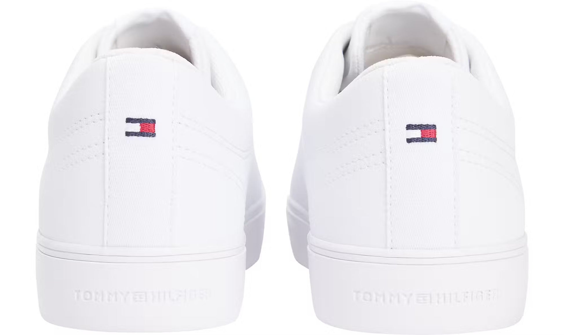 Tommy Hilfiger Th Hi Vulc Core Low Lth Ii Ess snaker - White FM0FM05511YBS_B_C6409