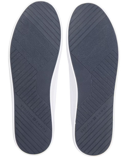 Tommy Hilfiger Th Hi Vulc Core Low Lth Ii Ess snaker - White FM0FM05511YBS_D3_C6409