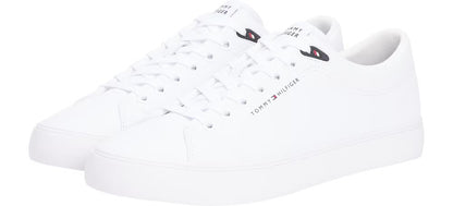 Tommy Hilfiger Th Hi Vulc Core Low Lth Ii Ess snaker - White FM0FM05511YBS_D_C6409