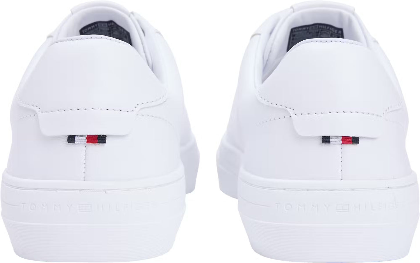 Tommy Hilfiger Premium Dress Cupsole Lth Snaker - White FM0FM05572YBS_B_C6409