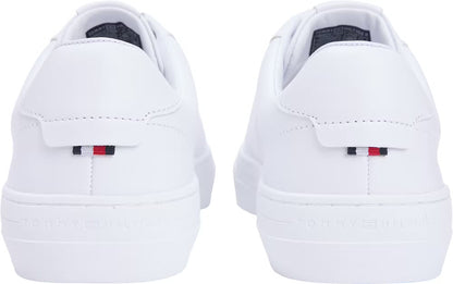 Tommy Hilfiger Premium Dress Cupsole Lth Snaker - White FM0FM05572YBS_B_C6409