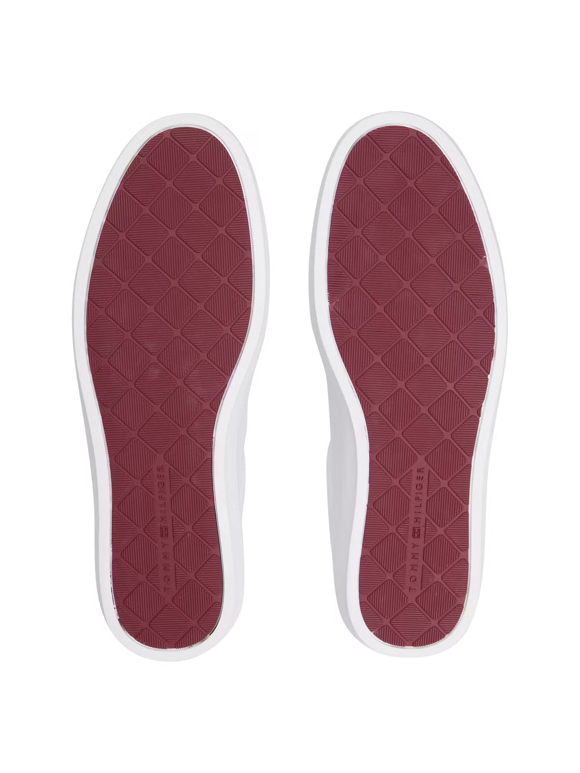 Tommy Hilfiger Premium Dress Cupsole Lth Snaker - White FM0FM05572YBS_D3_C6409