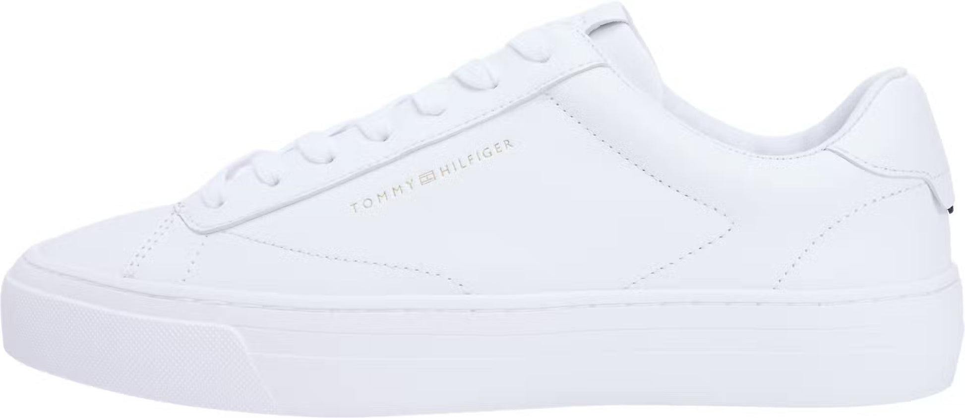 Tommy Hilfiger Premium Dress Cupsole Lth Snaker - White FM0FM05572YBS_F_C6409