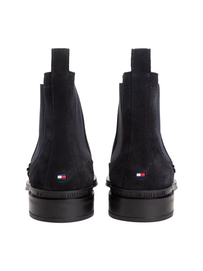 Tommy Hilfiger Lightweight Suede Chelsea Boots - Desert Sky FM0FM05592DW5_B_C5309