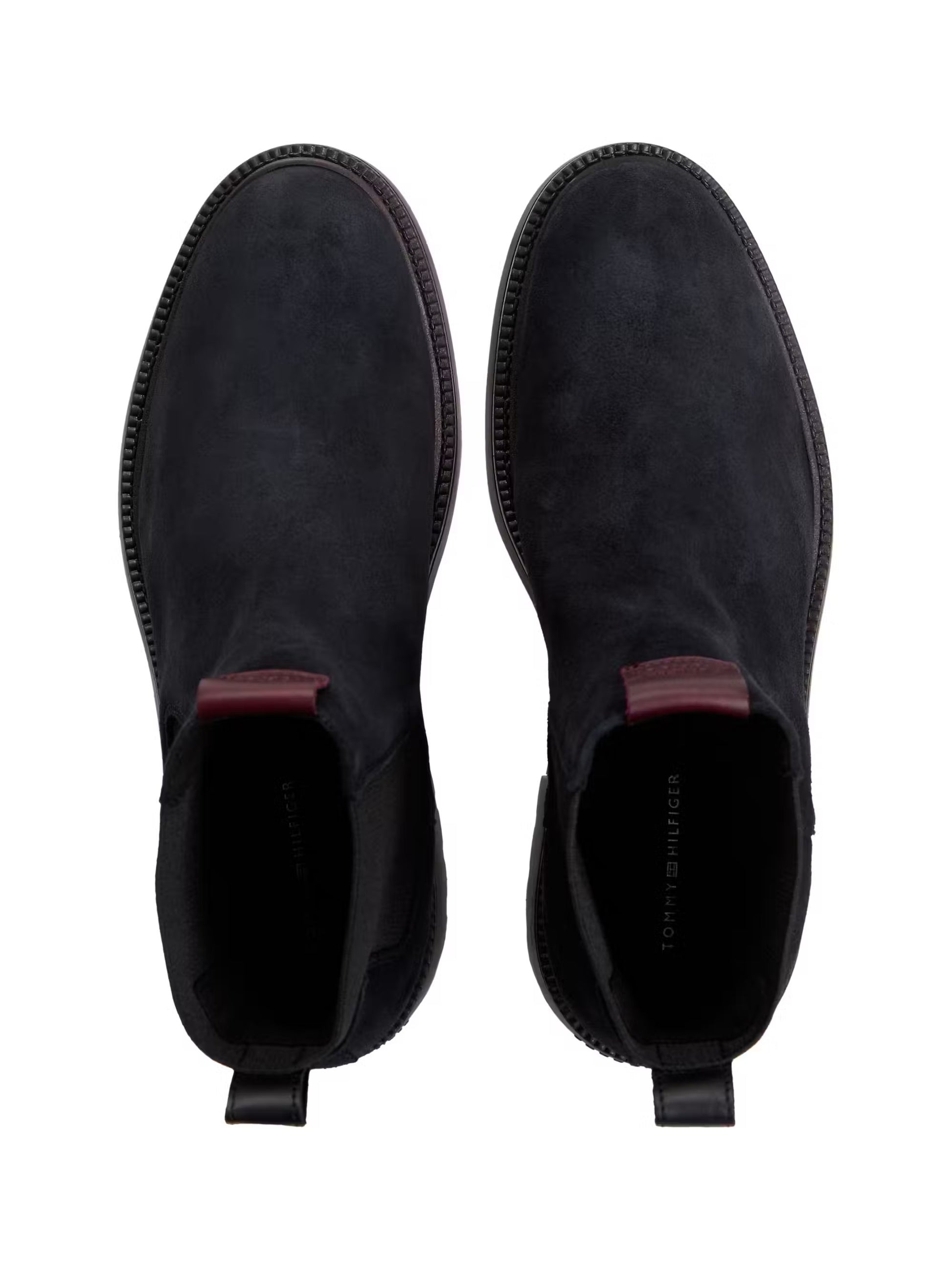 Tommy Hilfiger Lightweight Suede Chelsea Boots - Desert Sky FM0FM05592DW5_D2_C5309